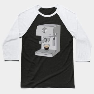 Espresso and Cappuccino Machine Baseball T-Shirt